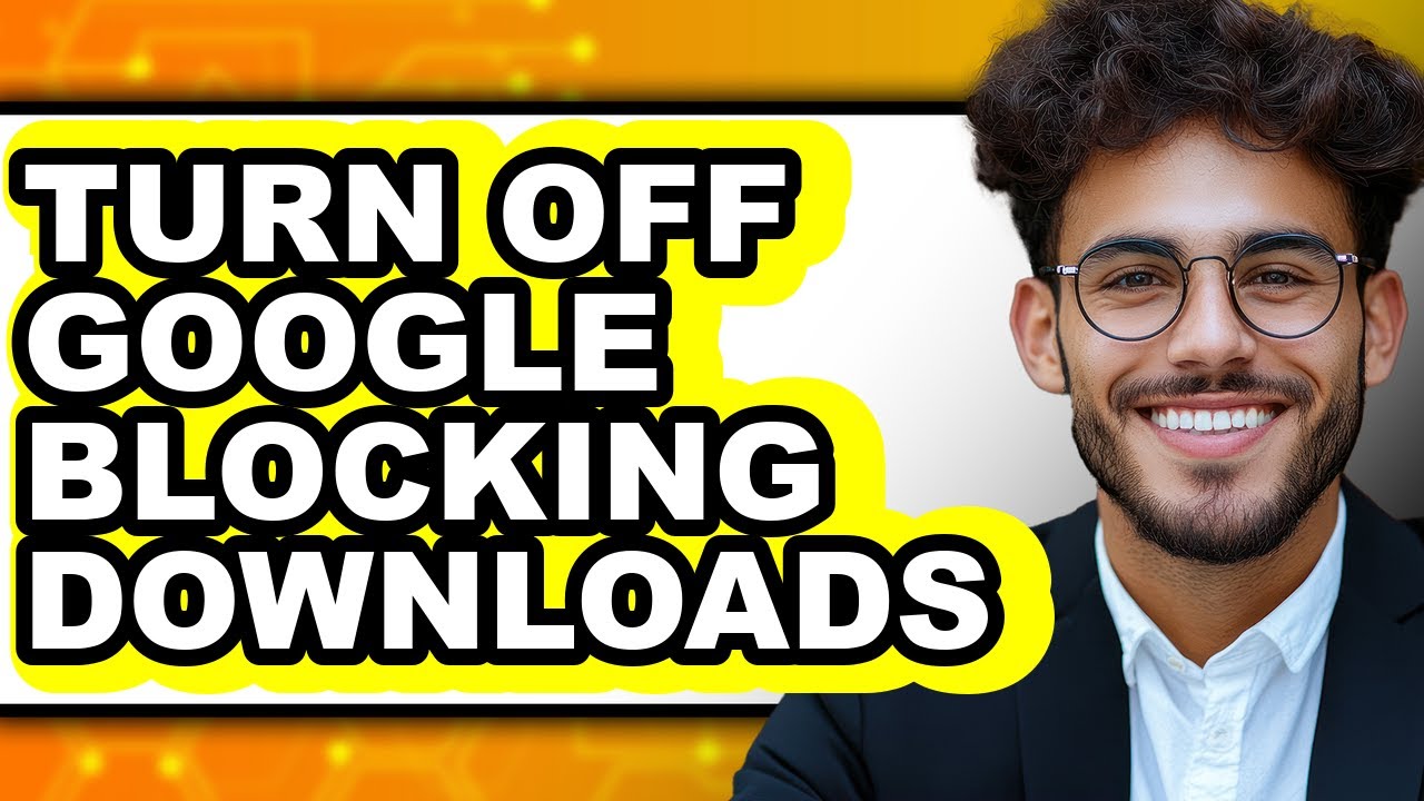 How to Turn Off Google Blocking Downloads - Step by Step - YouTube