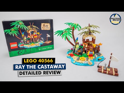 LEGO Ideas 40566 Ray the Castaway GWP set detailed review