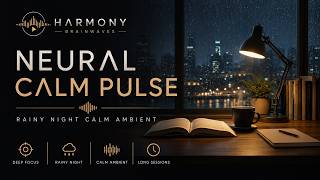 Neural Calm Pulse | Deep Focus Music for Studying & Concentration | UNINTERRUPTED 2 HOUR VIDEO!