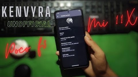 Kenvyra Unofficial For MI 11X POCO F3 | Gaming ROM | Pixel Based | Debloated ROM