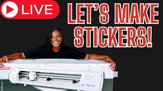 LIVE: Siser Romeo's Sticker Tutorial: Print and Cut