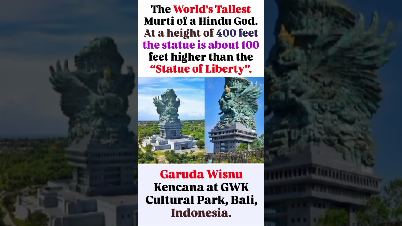 Garuda Wisnu Kencana at GWKCultural Park, Bali, Indonesia.