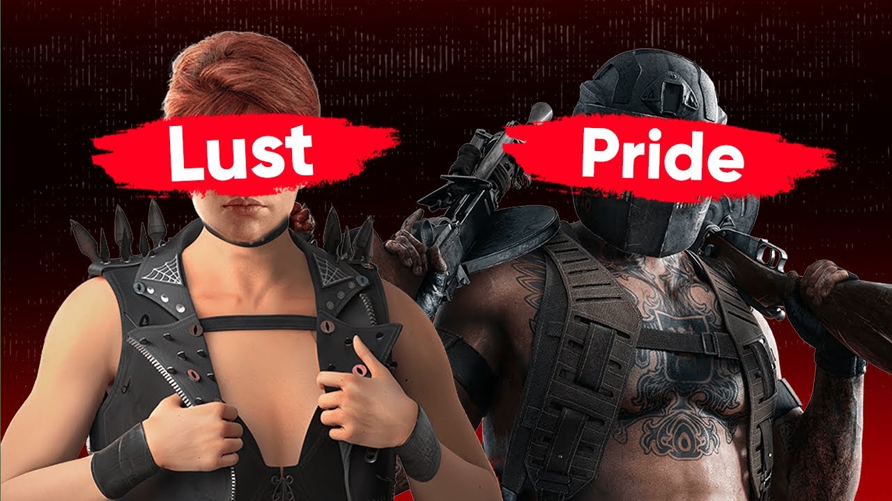 The 7 Deadly Sins As Rainbow Six Siege Operators