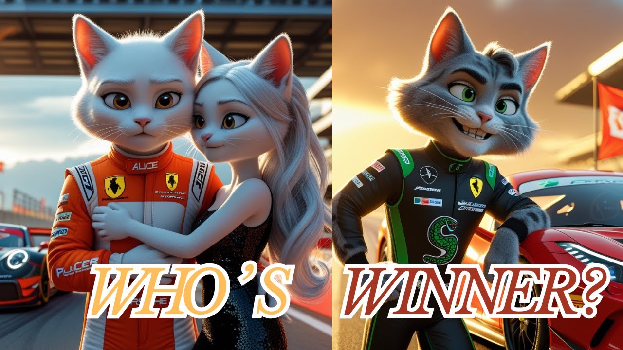 AI Racing Cats: Animated Showdown 🐾🔥 