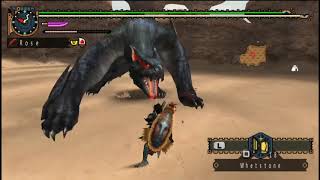 MHFU - Monster Hunter 15:57 LS / MHP2G - モンスターハンター 15:57 太刀