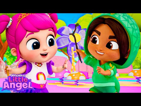 Jill's Magical Day ✨🪄 | Little Angel And Friends Kid Songs - YouTube