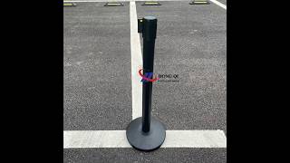 Slow Retracting Four Way Retractable VIP Queue Barrier System for Crowd Control