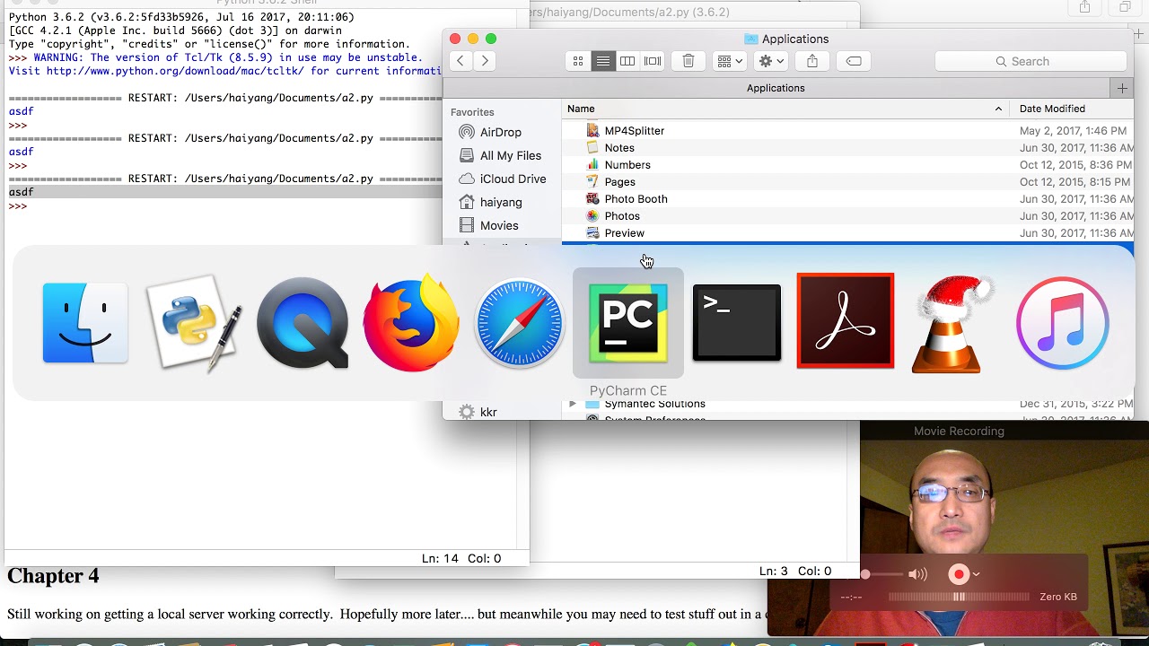 python IDE - 2 choices: IDLE and PyCharm CE - YouTube