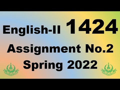 aiou assignment 1424 spring 2022