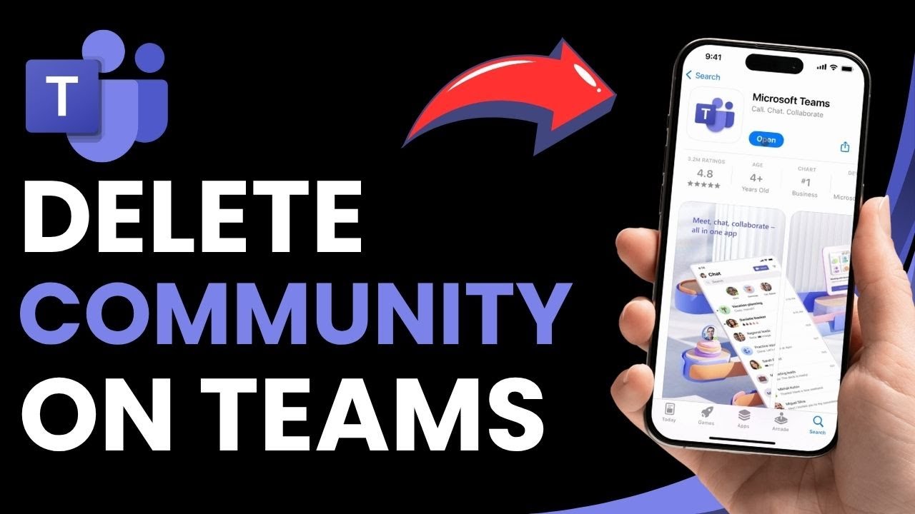 How to Delete Community on Microsoft Teams !