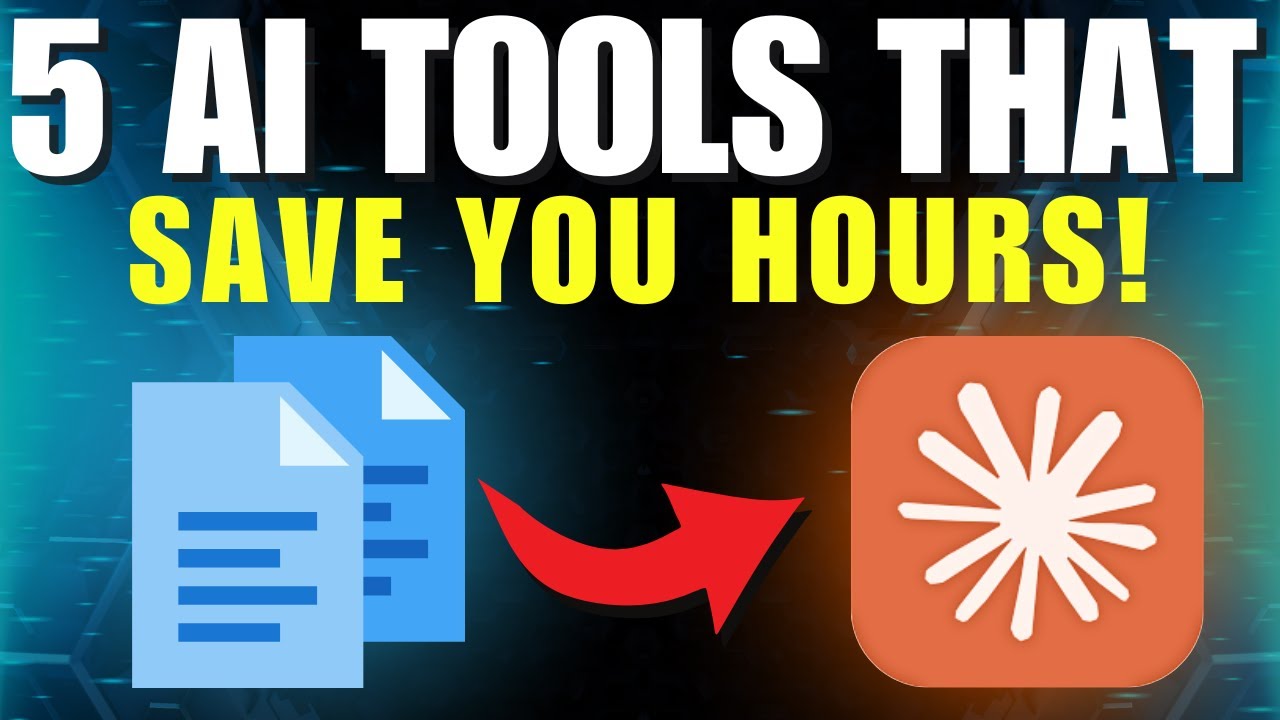 5 Free AI Tools That Will Save You HOURS Every Day! 🚀 - YouTube