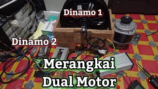 Cara Menggabung Dual Dinamo BLDC 1 handle Gas pada kendaraan listrik