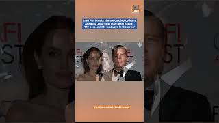 Brad Pitt Breaks Silence on Divorce from Angelina Jolie After Long Legal Battle