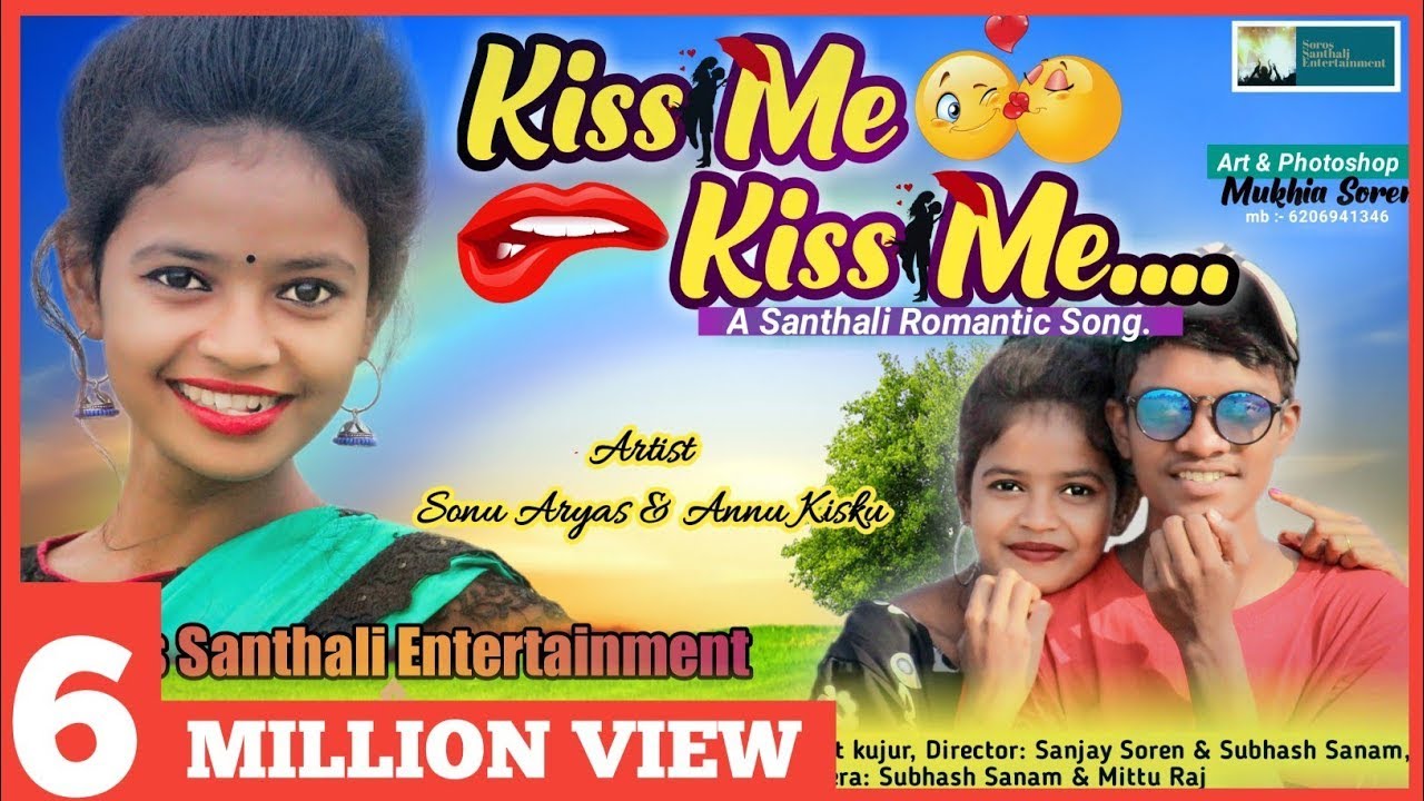 KISS ME KISS ME  LATEST SANTALI VIDEO SONG  PRAVEEN KISKU JREPIL HANSDAK