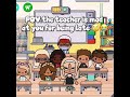 At least I did not skip 🙄 credit @jaquelinearagonn #school #tocaboca #subscribe #fyp