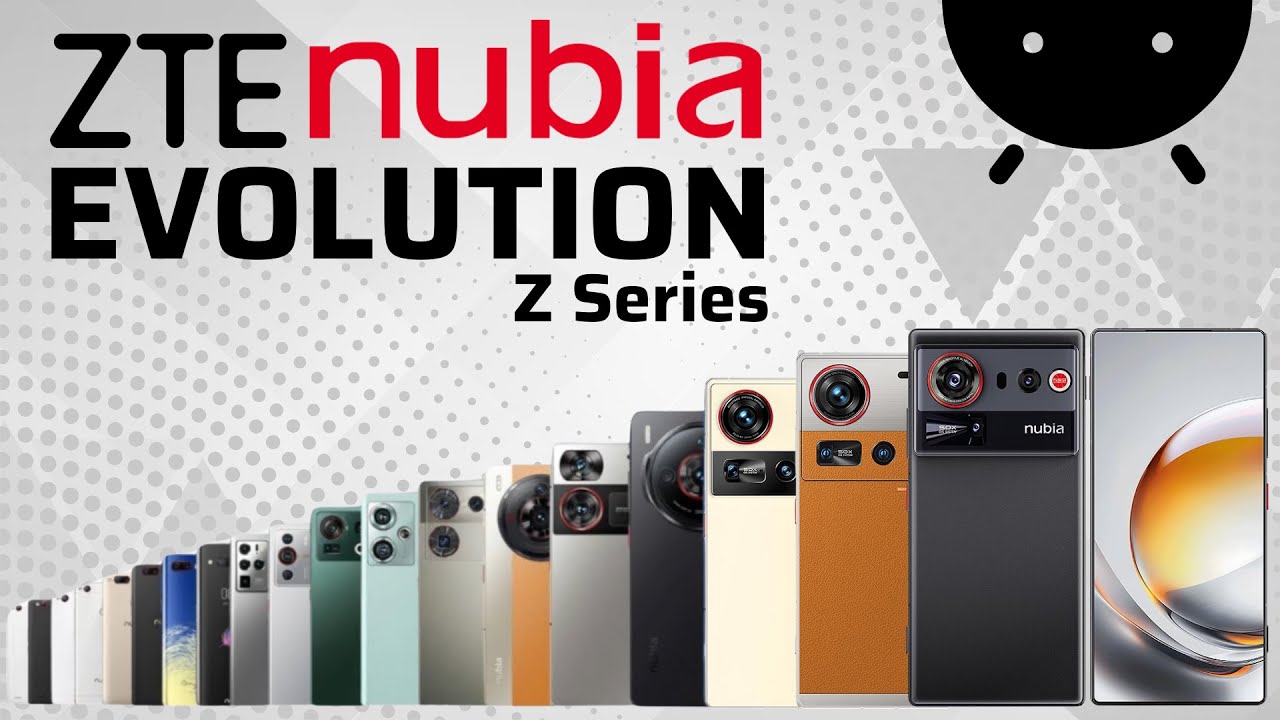 Evolution of ZTE Nubia Z Series - YouTube