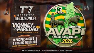 VAQUEJADA AO VIVO: MELHORES DO ANO CIRCUITO AVAPI 2025.