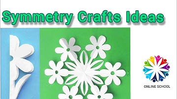 ✰ Symmetry craft ideas | Maths | How to make a symmetry paper crafts | Mathematics |  2024