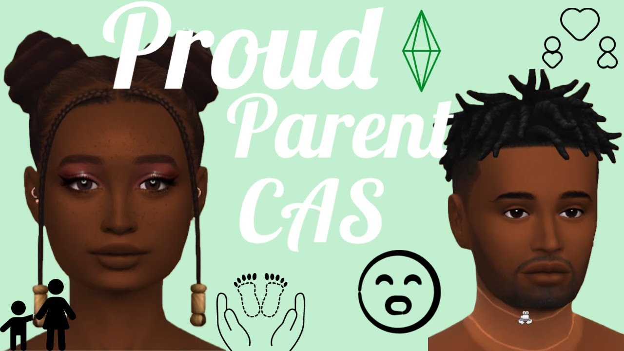 Sim Proud Proud Parent Scenario|| The Sims 4 || CAS - YouTube