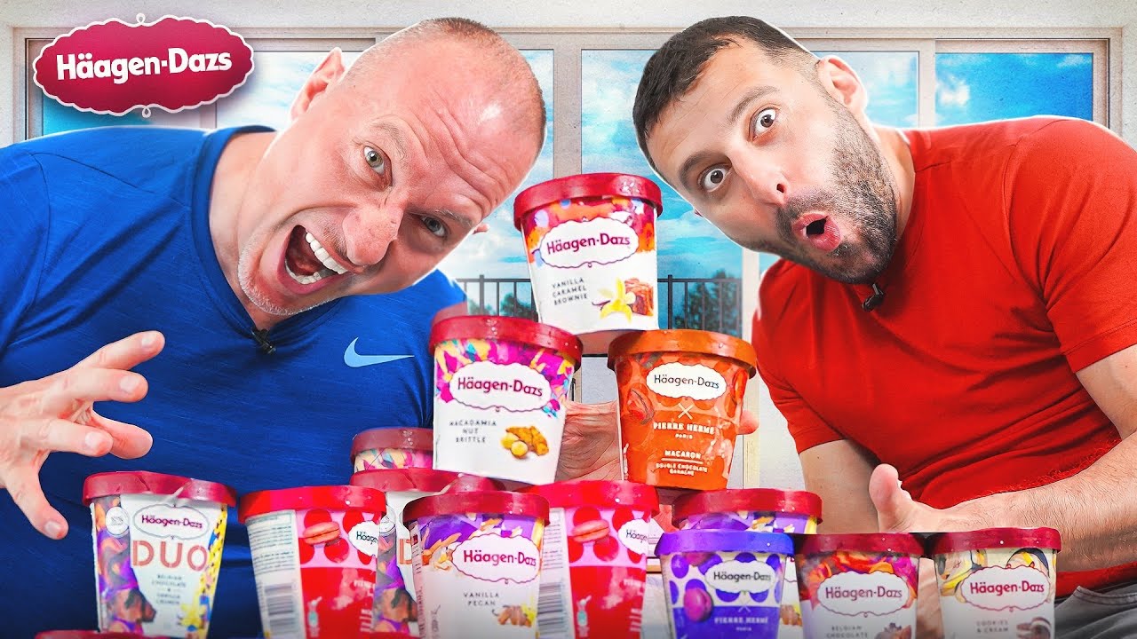 On goûte toutes les glaces Häagen-Dazs !