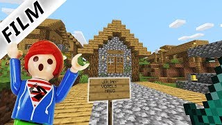 #01 JULIAN EROBERT SICH EIGENES HAUS IN MINECRAFT! Playmobil Film Familie Vogel screenshot 5