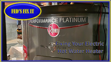 Rheem Gladiator Electric Hot Water Heater Repair