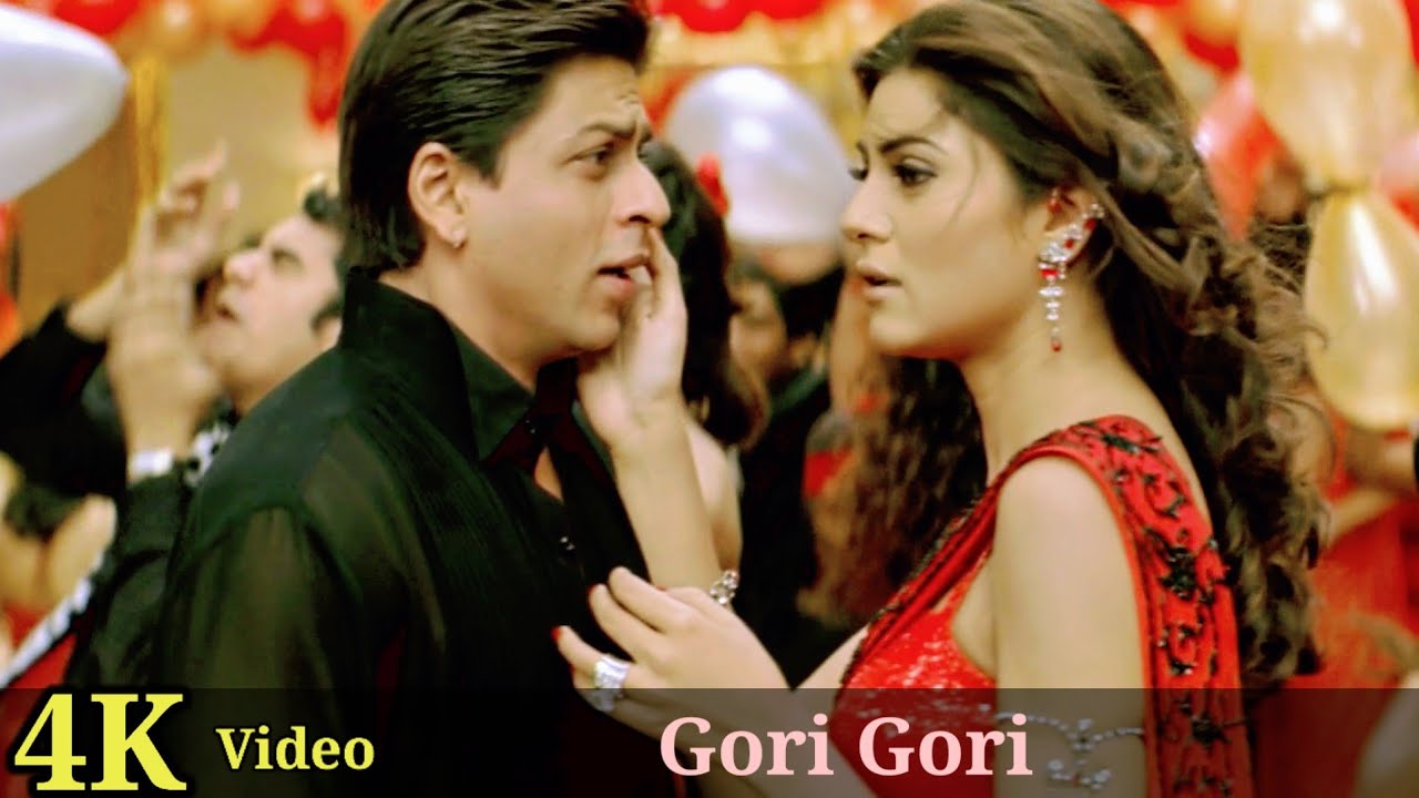 Gori Gori 4K Video Song  Main Hoon Na  Shahrukh Khan Zayed Khan Amrita RaoHD