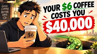 Your $6 Coffee Costs You $40,000 by 40 — Here's the Math