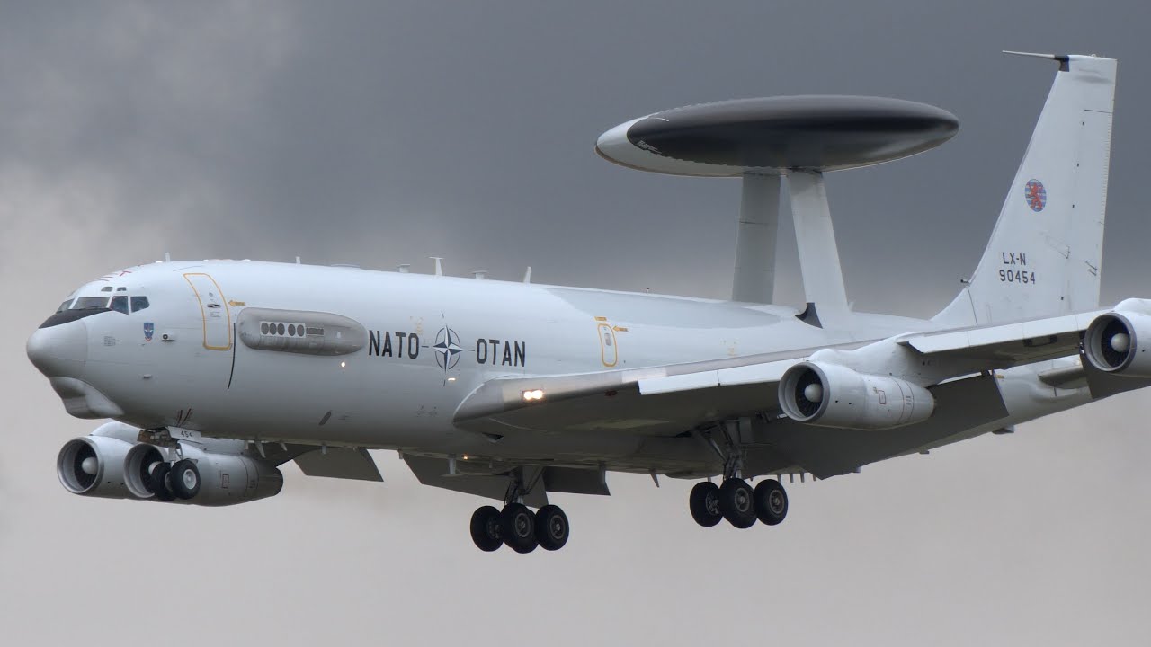 NATO airborne warning and control planes circuit UK bases ✈️🍪