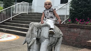 Details Pittsburgh Temple Trip for Eshwar's First Head Shave Ceremony | Venkateswara Temple Tonsure Ritual Guide