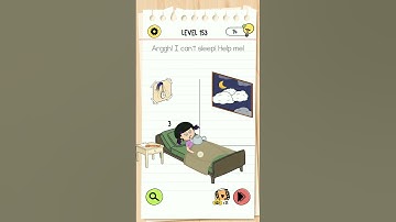 Brain Test 4 Level 153🐑☁😊