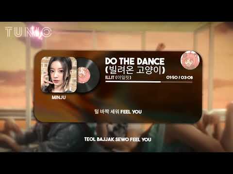 ILLIT (아일릿) - DO THE DANCE (빌려온 고양이) 🎵 LYRICS VIDEO 🎵 HAN/ROM/ENG 🎵 #ILLIT #아일릿 #DOTHEDANCE #LYRICS