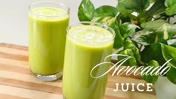 Avocado Juice Recipe / How to make Avocado Juice