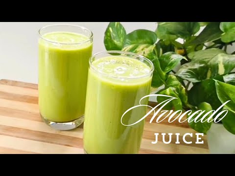Alpukat Juice Recipe