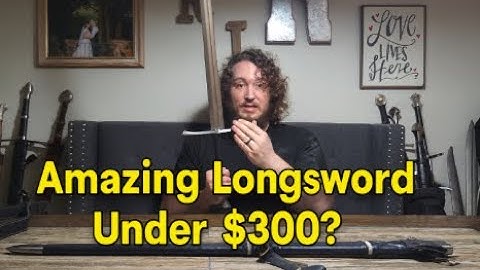 Heeft Romance of Men zojuist een fantastisch langzwaard gemaakt voor minder dan $300? Dragonwhisp...