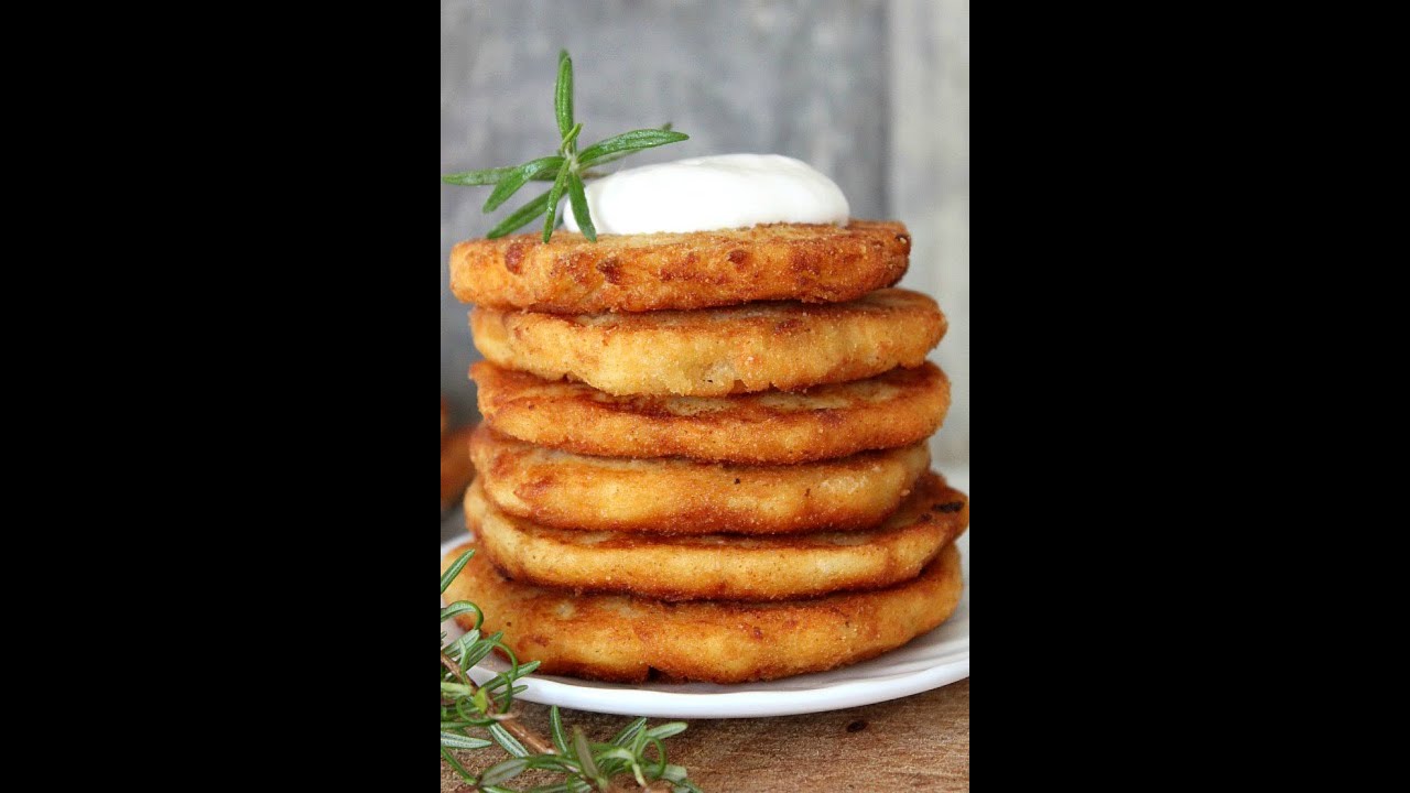 Leftover mashed potato pancakes - YouTube