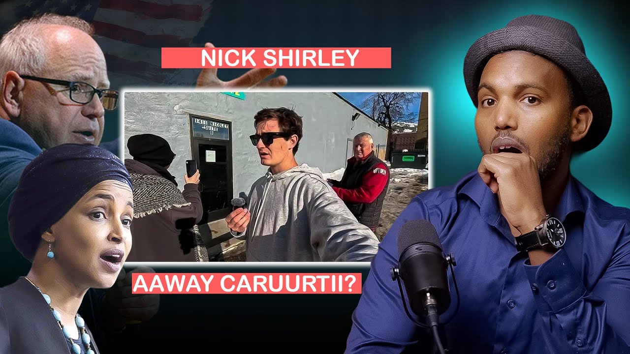 Soomaalida Minnesota & Muuqaalkii YouTuber-ka Nick Shirley Oo Wado Kale Furay.
