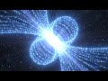 Beautiful Magnetic Force Field Lines of Quasar Energy Star in Space 4K 60fps Wallpaper Background