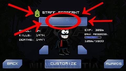 How to make your name invisible on MINI MILITIA !!!