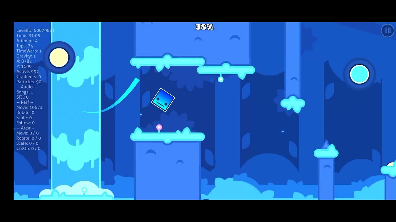 geometry dash game moonlight forwaxgamer21 - YouTube