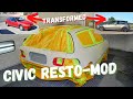 Photo pictorial 1995 honda civic full restoration  build  eg