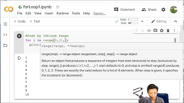 ตัวอย่างการทำงาน for loop | Python
