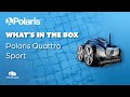 Whats in the box  polaris quattro sport pressure side pool cleaner