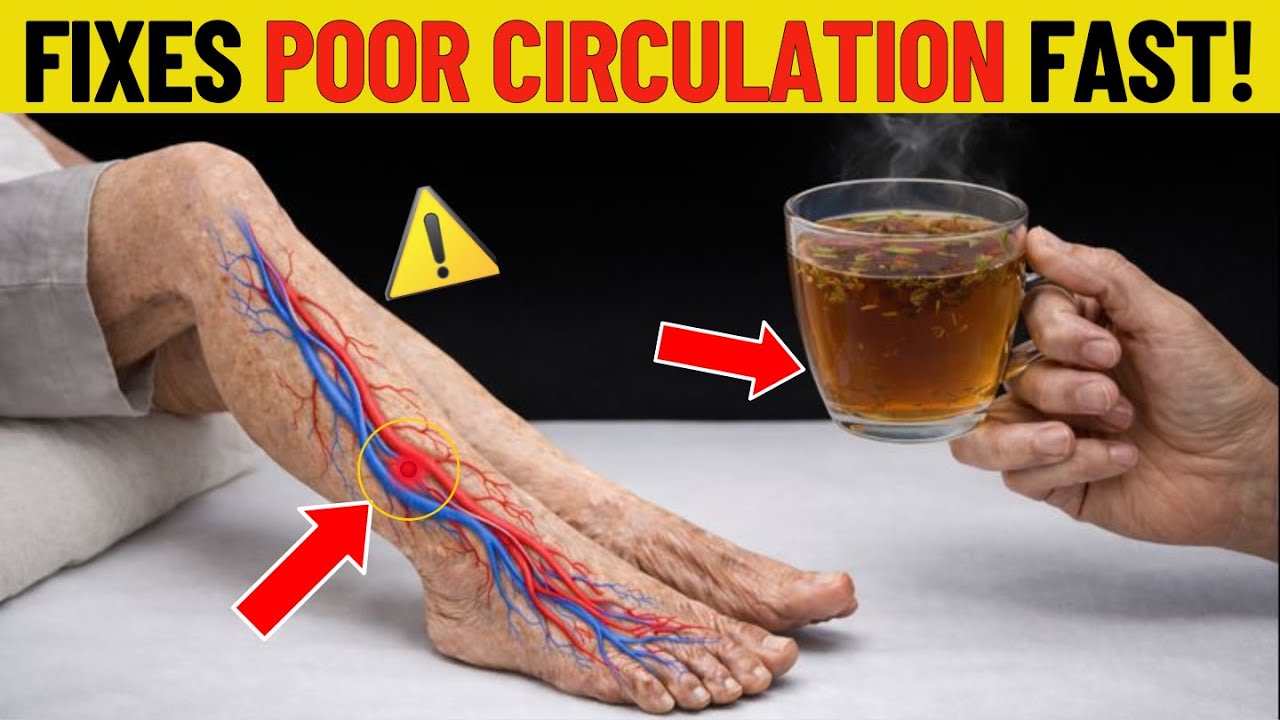 The #1 Drink That Instantly Improves Leg Circulation — Why Is This ...