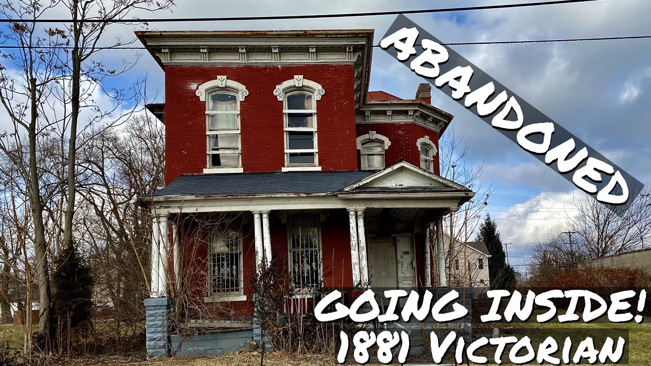 Exploring an Abandoned 1881 Victorian Home | A Red Brick Masterpiece ...
