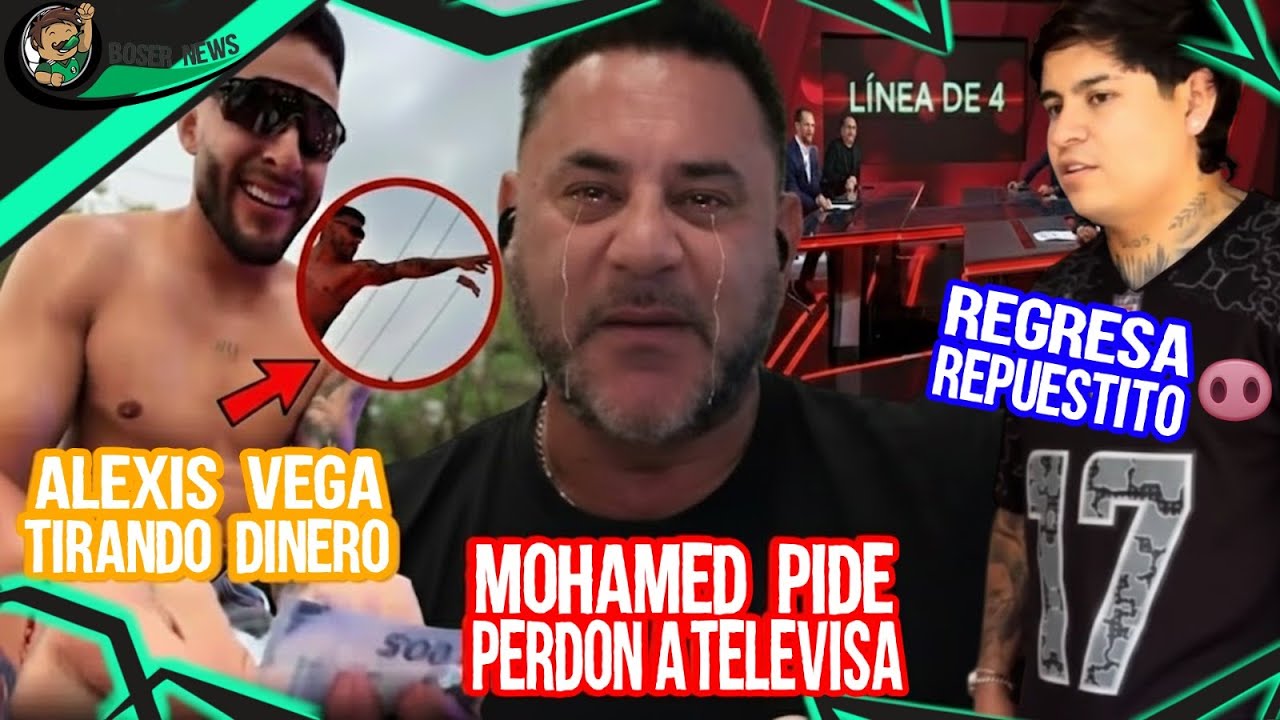 Mohamed Pide PERDÓN a Televisa 😞 Alexis Vega les avienta billetes y REGRESA La Chofis Repuestito 🐽