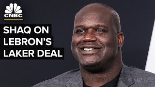 Shaq on lebron's lakers deal and his ...