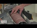 Drum Sander Cleaning Tip