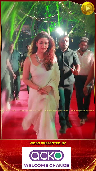 Mass-ஆ Geth-ஆ Style-ஆ Entry குடுத்த Lady Superstar Nayanthara🤩 #BehindwoodsGoldIcons #BGI2023