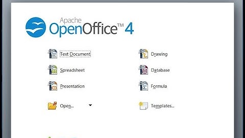 Free Open source office suite APACHE OpenOffice 4 Installation